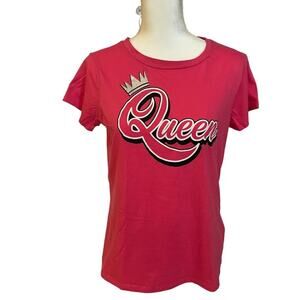 Bobbie & Brooks Ladies Queen T-Shirt Pink Size Medium